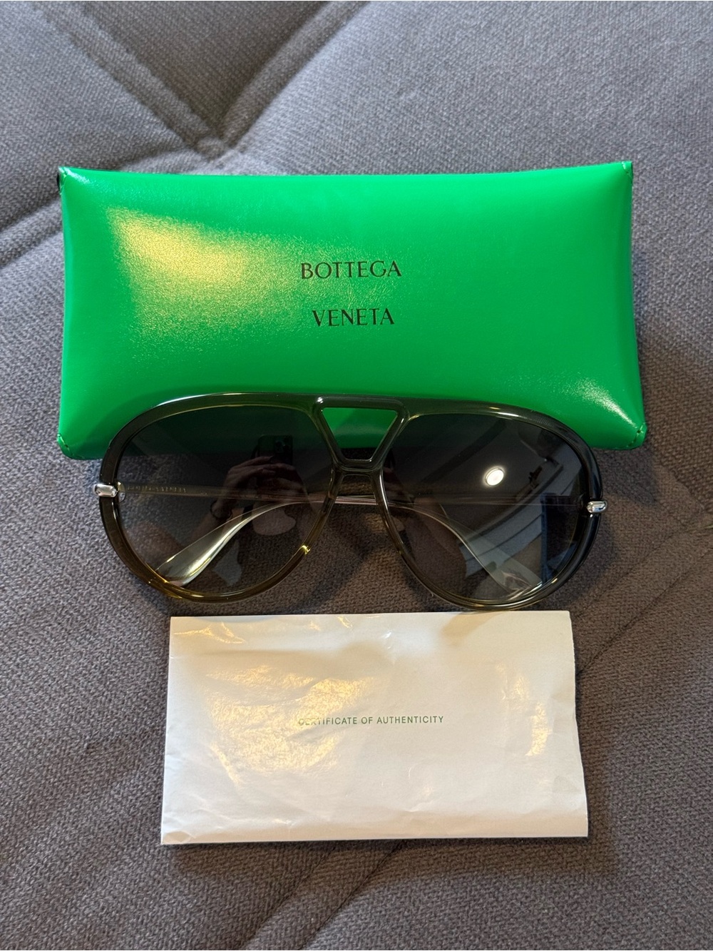 Bottega Veneta Aviator Sunglasses